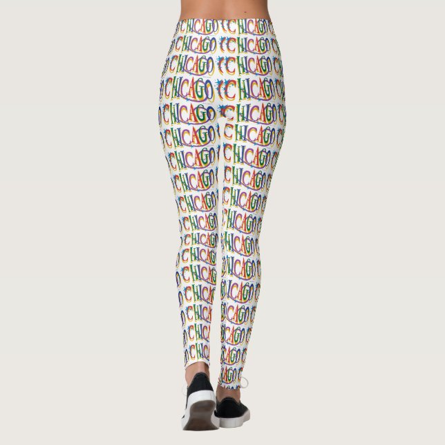 Chicago Roligt Leggings (Baksida)