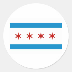 CHICAGO RUNT KLISTERMÄRKE