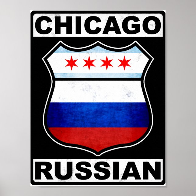 Chicago Russian Poster (Framsidan)