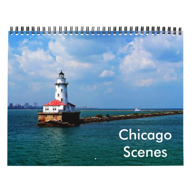 Chicago Scenes Calendar Kalender (Omslag)