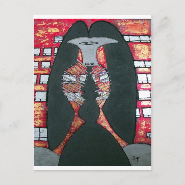 Chicago Sculpture Vykort (Framsida)