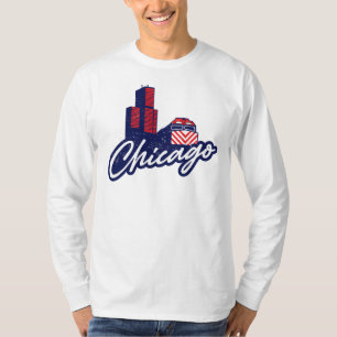 Chicago Sears Torn och Metra T Shirt