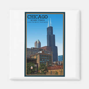 Chicago - Sears Tower Magnet