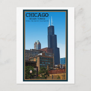 Chicago - Sears Tower Vykort