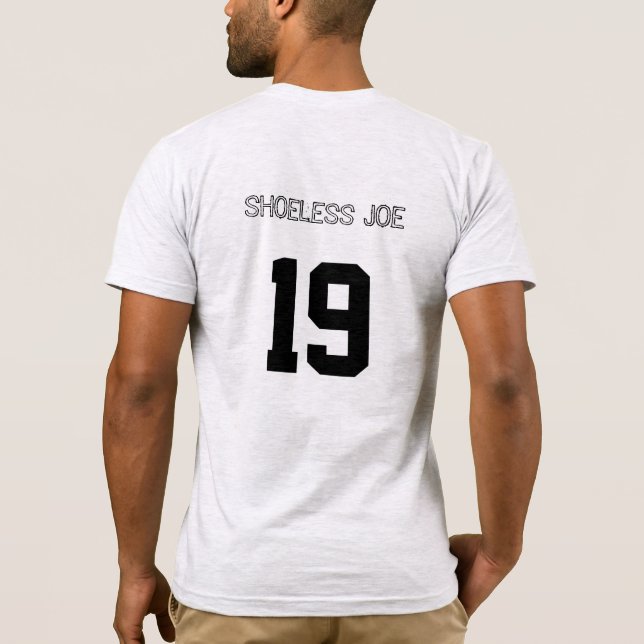 CHICAGO SHOELESS JOE JERSEY T-SHIRT #19 (Baksida)