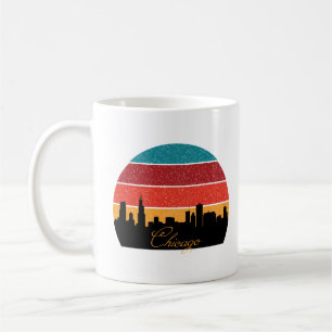 Chicago Silhouette Kaffemugg
