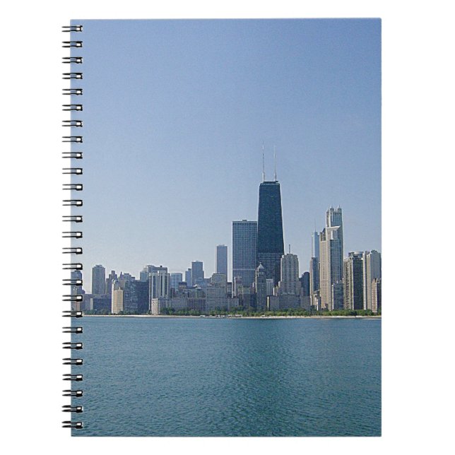 Chicago-siluetten Anteckningsbok (Framsidan)