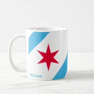 Chicago Six Pointed Star Kaffemugg
