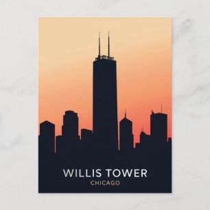 Chicago-skjutbana Vykort