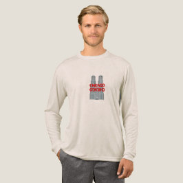 Chicago Skyline Architecture Long Sleeve T-Shirt |