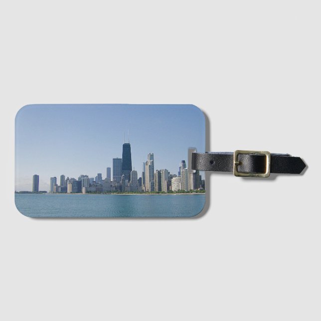 Chicago Skyline Bagagebricka (Framsida horisontal)