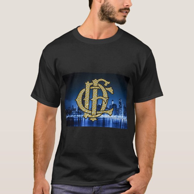 Chicago Skyline CFD T-shirt (Framsida)