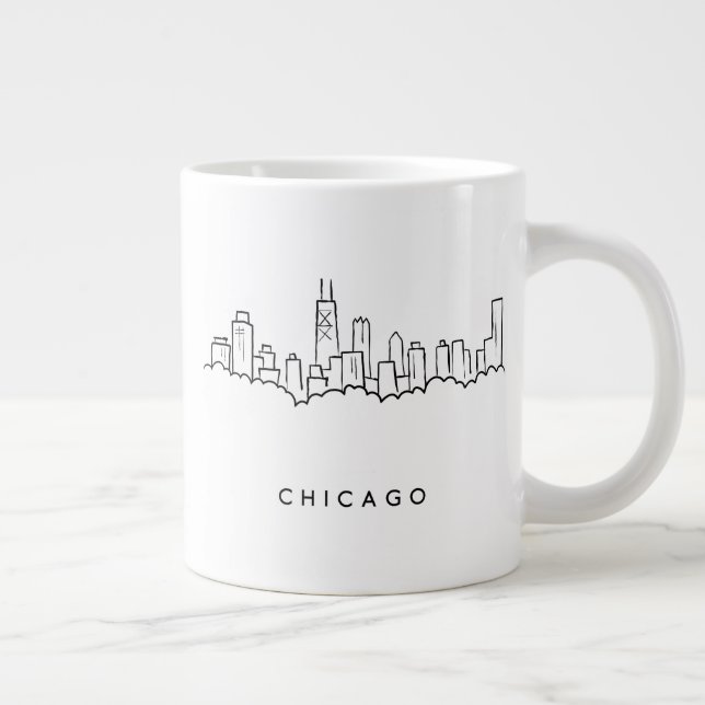 Chicago Skyline Jumbo Mugg (Höger)