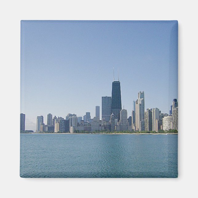 Chicago-skyline Magnet (Framsidan)