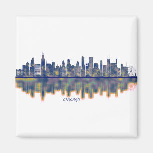 Chicago Skyline Magnet