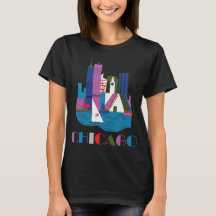 Chicago Skyline Modern Abstrakt Resa