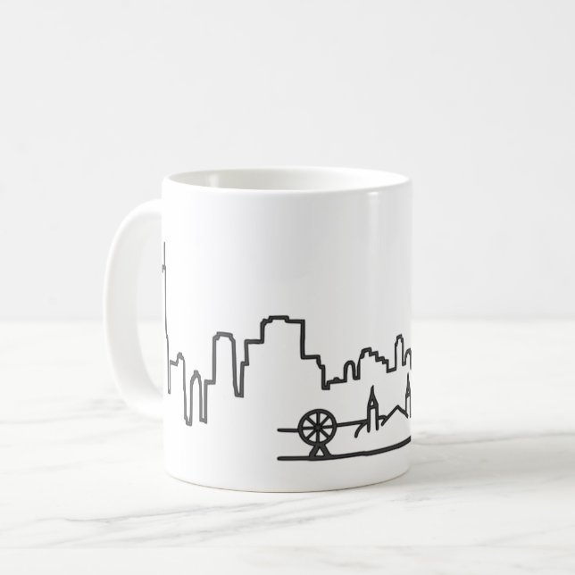 Chicago Skyline Mugg (Framsida vänster)