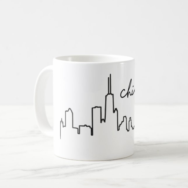 Chicago Skyline Mugg (Framsida vänster)