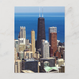 Chicago Skyline och landmärken Vykort