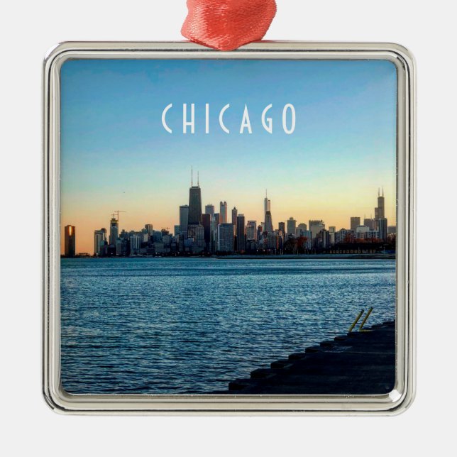 Chicago Skyline Ornament (Framsidan)