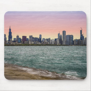 Chicago Skyline Painterly Musmatta