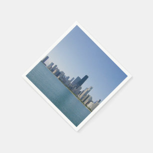 Chicago Skyline Pappersservett