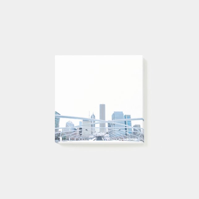 Chicago Skyline Post-it Block (Framsida)