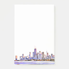 Chicago Skyline Post-it-Notes Post-it Notes Block