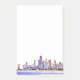 Chicago Skyline Post-it-Notes Post-it Notes Block