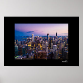 Chicago Skyline Poster