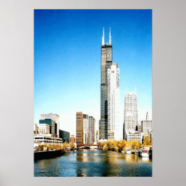 Chicago Skyline Poster