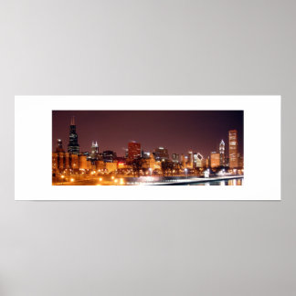 Chicago Skyline Poster