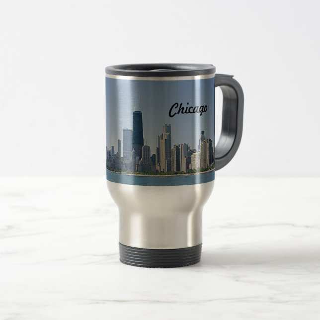 Chicago Skyline Resemugg (Framsida höger)