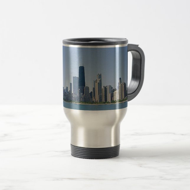 Chicago Skyline Resemugg (Framsida höger)