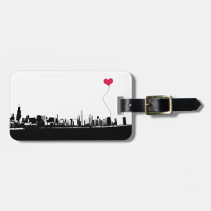 Chicago Skyline-resetagg Bagagebricka