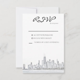 Chicago Skyline Response Card OSA Kort