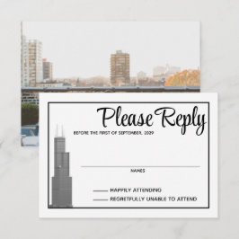 Chicago Skyline Response Card OSA Kort