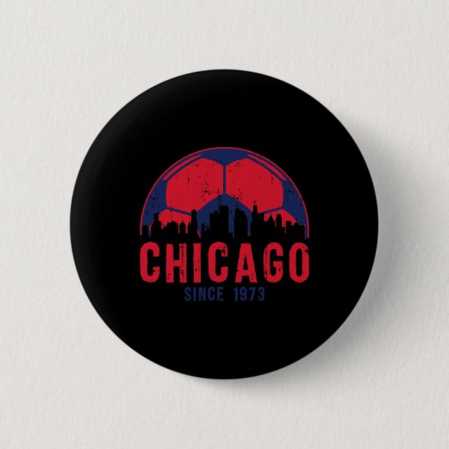 Chicago Skyline Soccer Fc Futbol Illinois  Knapp (Framsida)