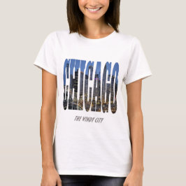 Chicago Skyline T Shirt