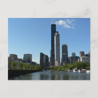 Chicago Skyline Vykort