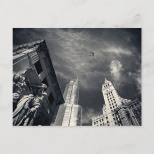 Chicago Skyline Vykort