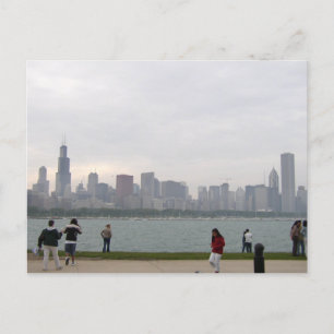 Chicago Skyline Vykort