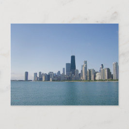 Chicago-skyline Vykort