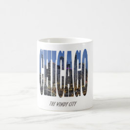 Chicago Skyline - Windy City Kaffemugg