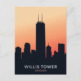 Chicago Skyscraper Vykort