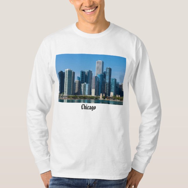 Chicago Skyscrapers T Shirt (Framsida)