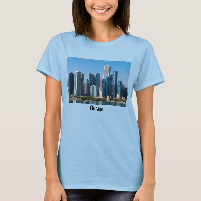 Chicago Skyscrapers T-Shirt (Framsida)