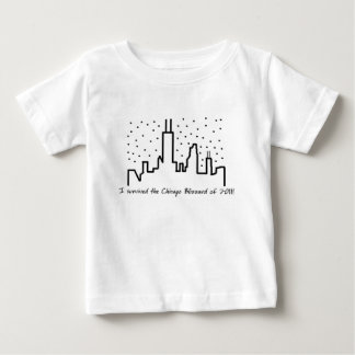 Chicago snöstorm 2011 - babyT-tröja T Shirt