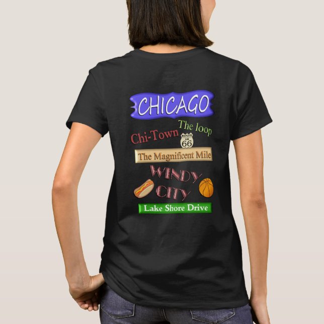 Chicago Souvenir T-shirt (Baksida)