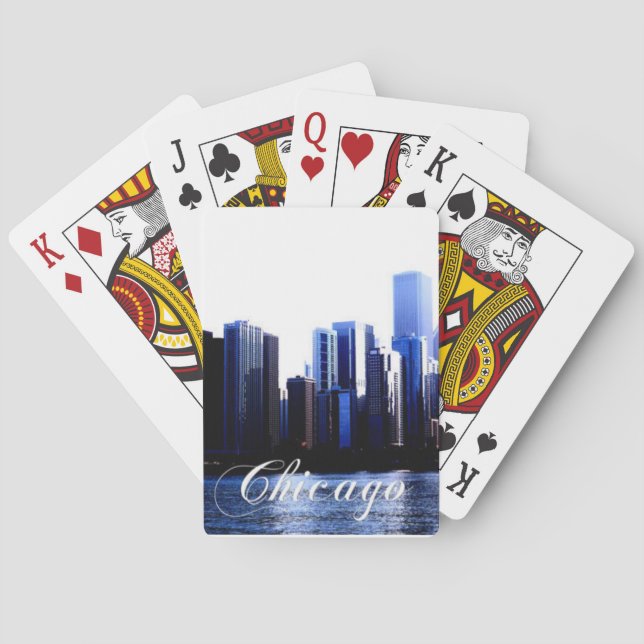 Chicago spelkort (Baksidan)